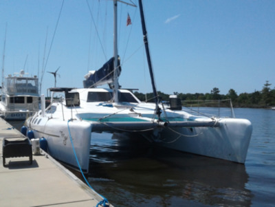 F-41 Ferrier sailing yacht relocation
